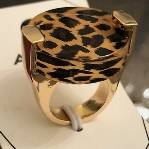 ALDO Cheetah Print Ring - Picture 3 of 5